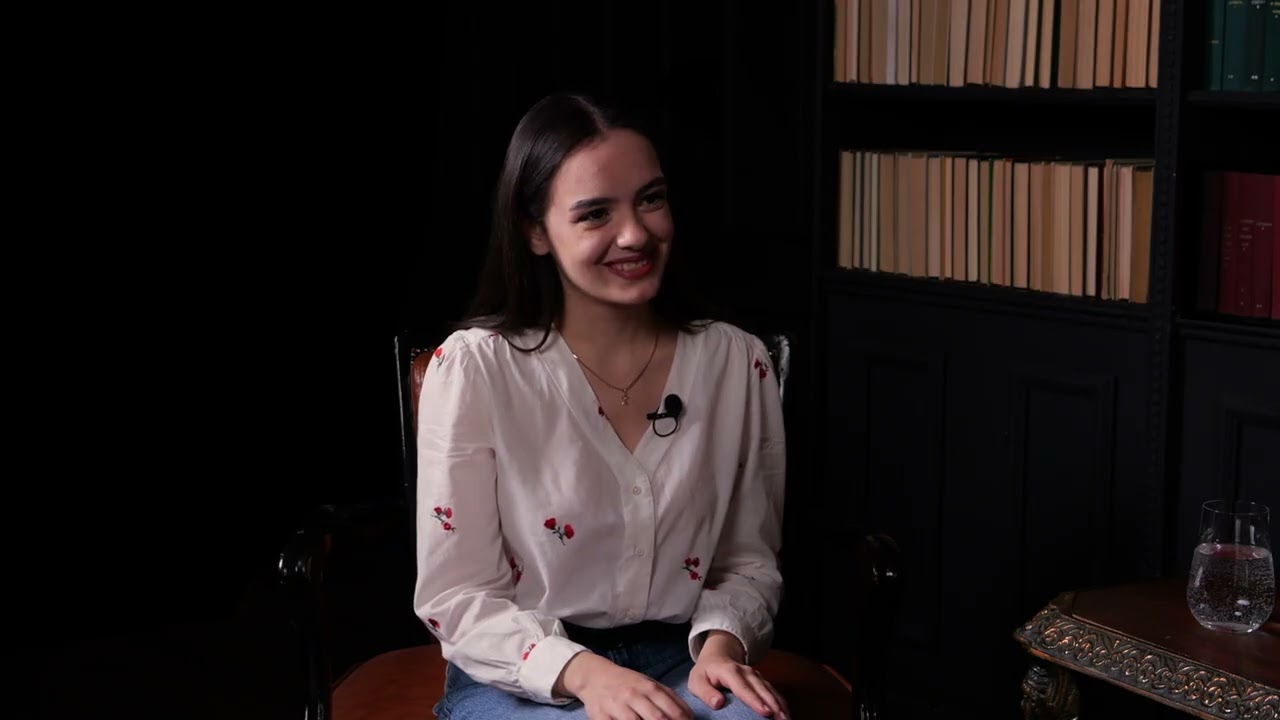 Кадр з інтерв’ю «Від хаосу до гармонії»