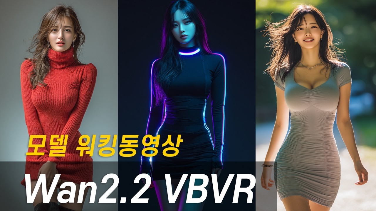 007.말 잘듣는??프롬프트로 배우는 WAN2.2 모델워킹동영상 제작 (VBVR + LoRA, ComfyUI)