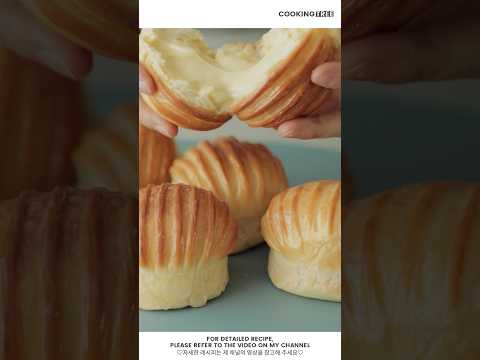 폭신폭신~ 커스터드 크림빵 Custard Cream <strong>Bread</strong> * Cream Bun #<strong>Shorts</strong> #Baking