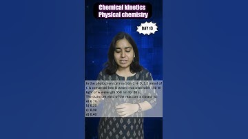 𝐃𝐚𝐲 𝟏𝟑 | 𝐂𝐡𝐞𝐦𝐢𝐜𝐚𝐥 𝐊𝐢𝐧𝐞𝐭𝐢𝐜𝐬 | 𝐏𝐡𝐲𝐬𝐢𝐜𝐚𝐥 𝐂𝐡𝐞𝐦𝐢𝐬𝐭𝐫𝐲