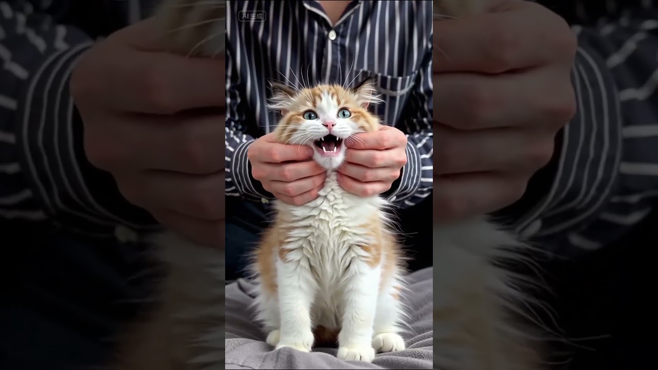 Cat's Hilarious Reactions to Being Picked Up! 😂 Pure Comedy Gold! 