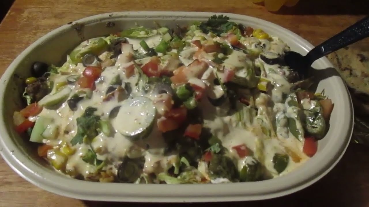 Moe's Southwest Grill Sirloin Steak Homewrecker Bowl, Chips, Queso