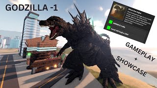 GODZILLA MINUS ONE (Showcase/Gameplay) - Roblox Kaiju Universe