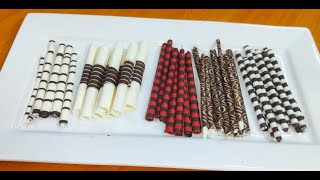 cigarritos chocolate paso a paso