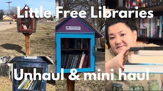 Little Free Library Montage (Unhaul & Mini Haul)