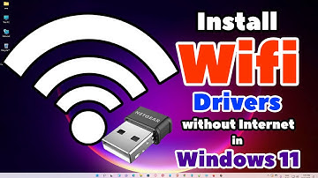 How to Install Any Wifi Drivers without Internet in Windows 11 PC or Laptop - 2025