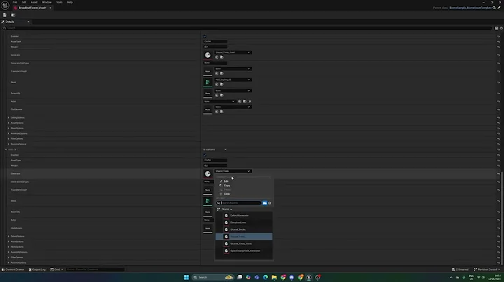 Using PCGBiomeCore and VoxelPlugin