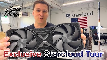 First AI Datacenters In Space! (EXCLUSIVE Starcloud Tour) 🛰️