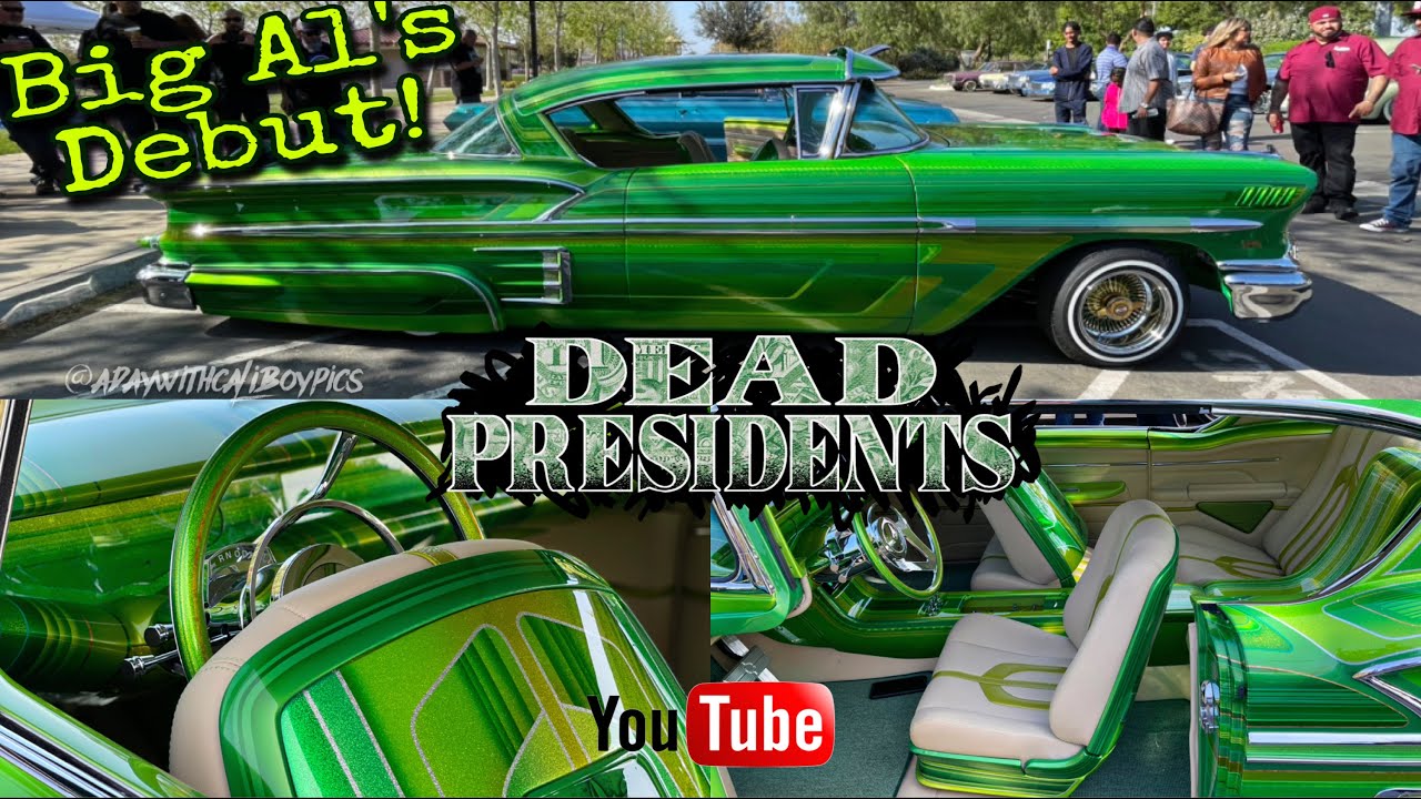 HOPPING & 3WHEELIN 1958 impala lowrider - YouTube