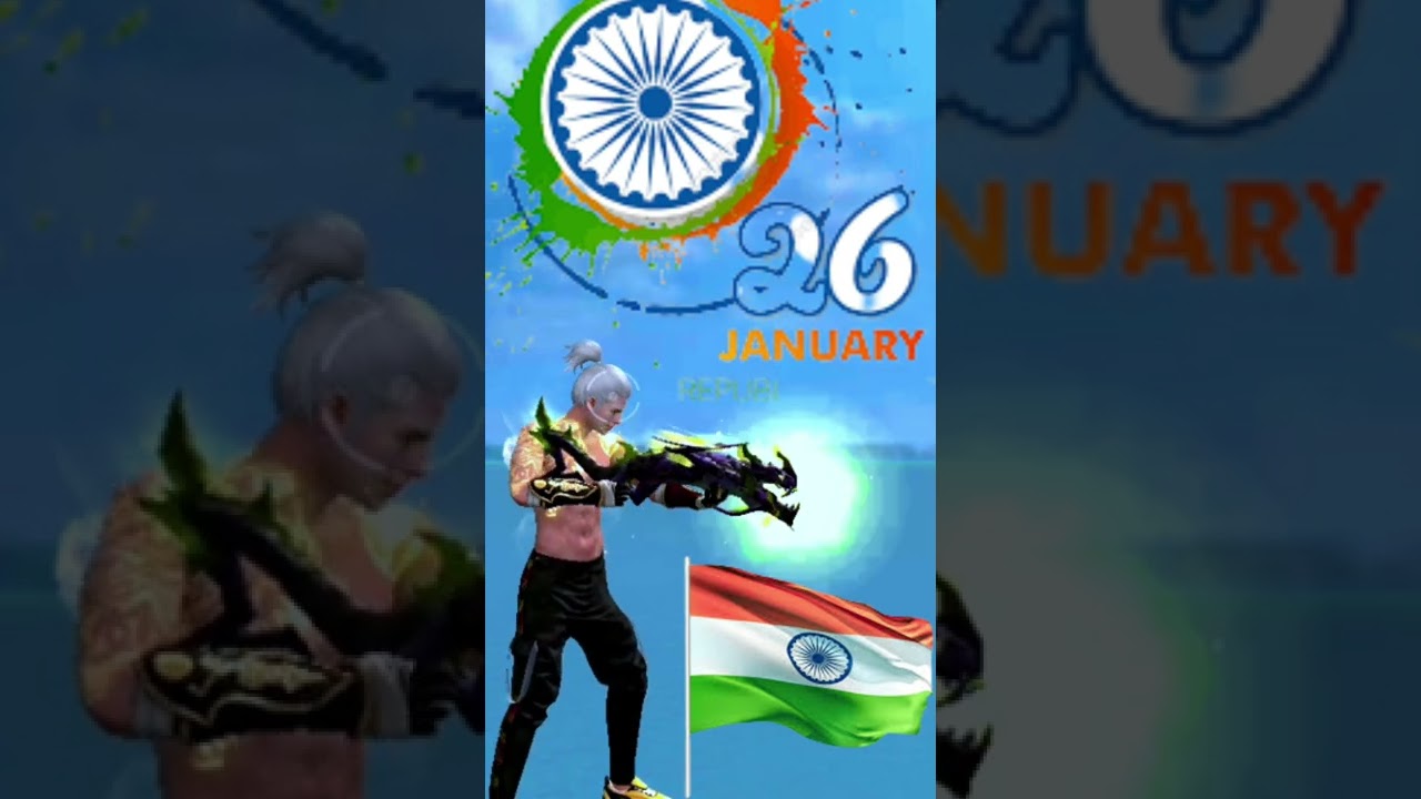 26 January Freefire Status || Ff Status Republic Day 