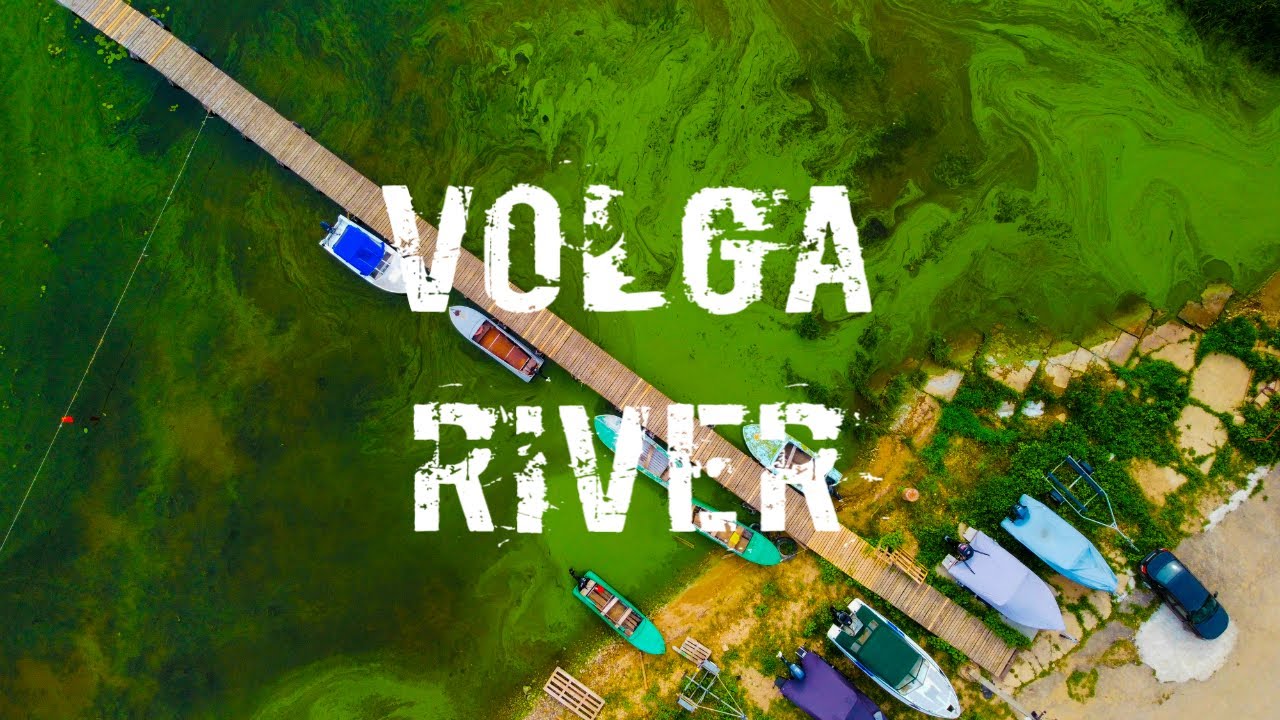 Volga river drone footage / река Волга (Самарская лука) [4k] dji mini 2
