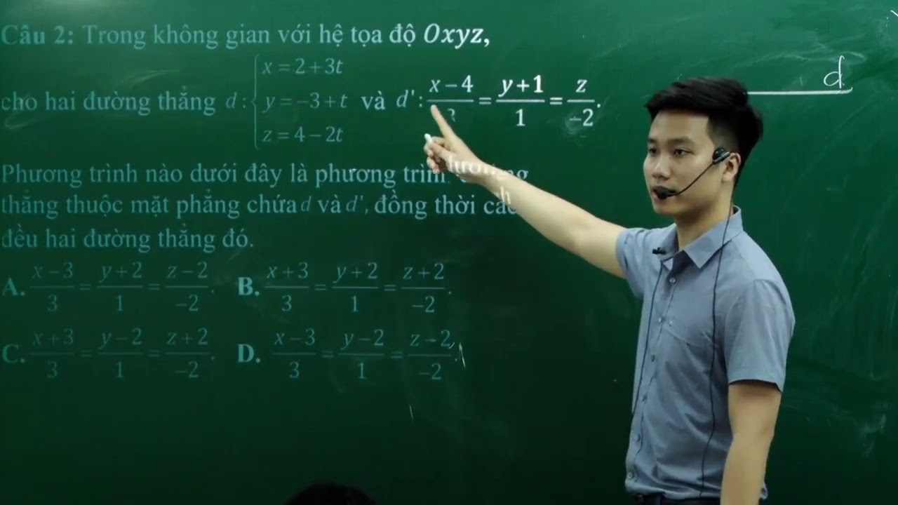 Các câu hỏi hay và khó của Hình Tọa Độ Không Gian Oxyz _ Thầy Nguyễn Quốc Chí