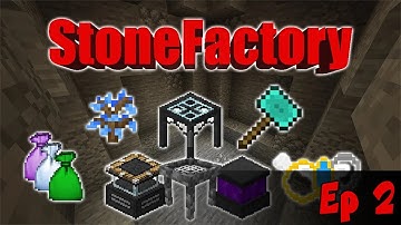 Steam Generator & Ore Trees | StoneFactory | Advanced Machinery | Bedrock Let