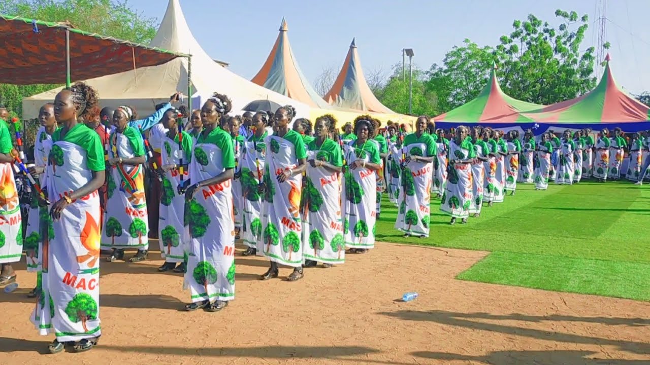 Dioor Ajuong Naar Uniform Launching In Kakuma - Lang by Tau Akiyooi