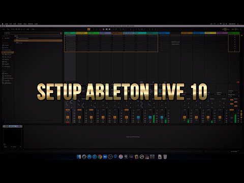 Montando um setup no Ableton Live 10 pra tocar ao vivo | Video Manual