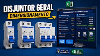 Passo a passo para dimensionamento do disjuntor geral em minutos