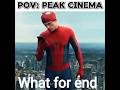 PEAK CINEMA IS COMING🗿 | spiderman edit | kamali | #trending #viral #spiderman #edit #shorts #marvel