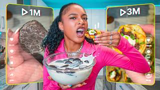 Trying VIRAL TikTok SNACK Recipes!