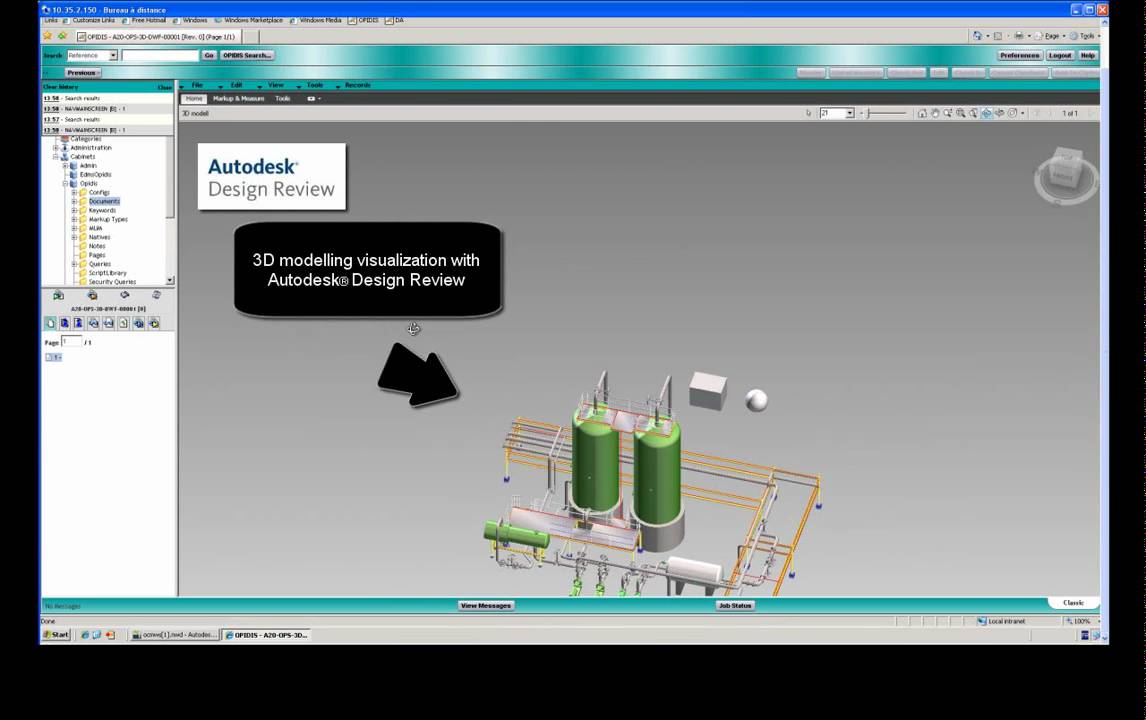 Integration between OPIDIS and Plant Design Suite - YouTube