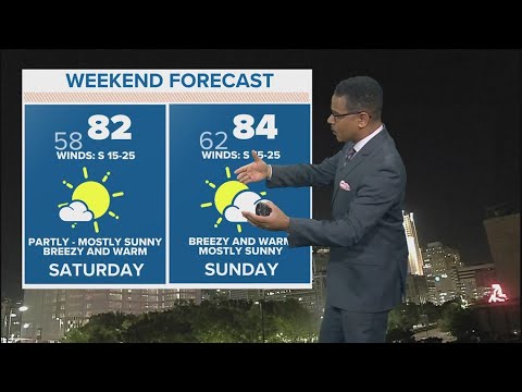 DFW weather: Full weekend forecast for North Texas - YouTube