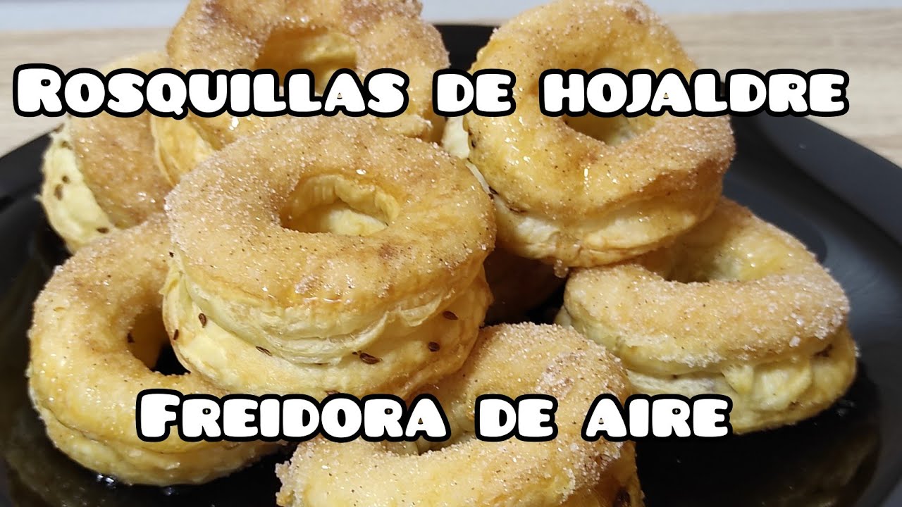 ROSQUILLAS sloyenoye testo vo frityurnitse. AEROPARKA
