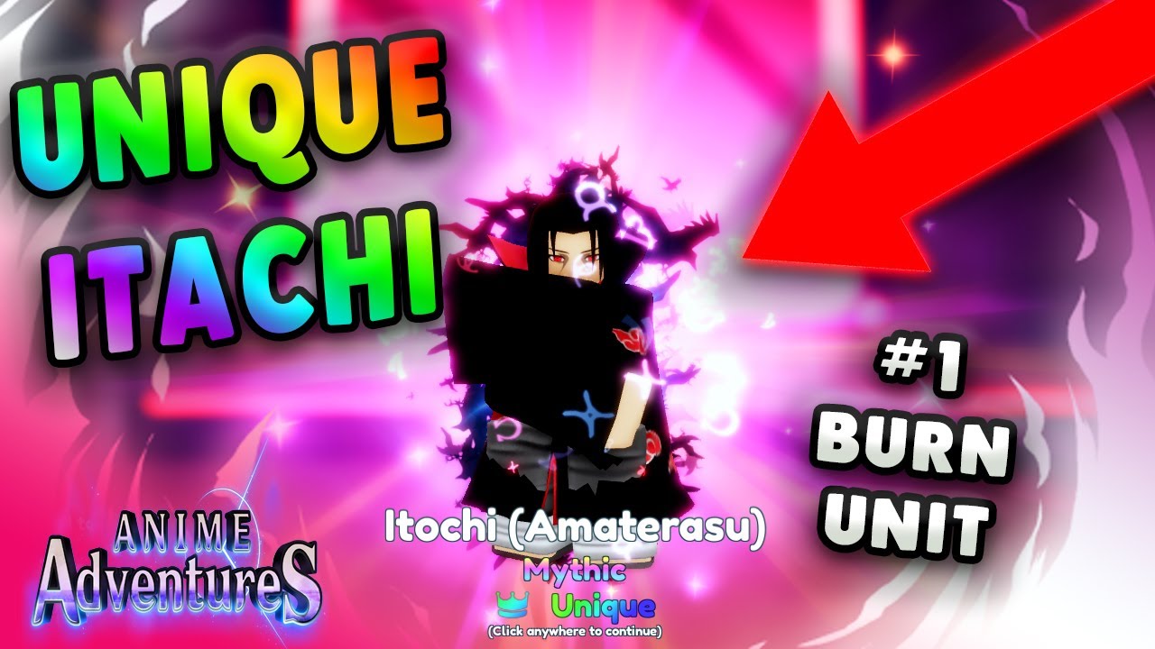 NEW* ITOCHI (SUSANOO) IS INSANELY OP! META BURN UNIT *UPDATE 10.7.5* In Anime  Adventures! Roblox 