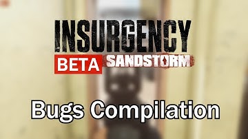 Insurgency Sandstorm BETA - Bugs Compilation