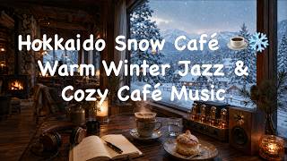 Hokkaido Snow Café ☕❄️ Warm Winter Jazz & Cozy Café Music for Study, Work & Relax