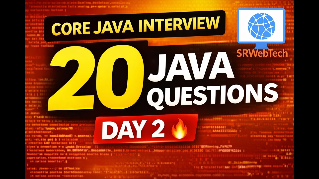 Top 20 Core Java Interview Questions and Answers | Day 2 | Java ...