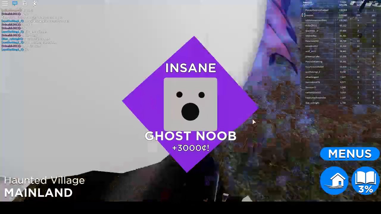 Getting The Ghost Noob Find The Noobs 2 Youtube - roblox find the noobs 2 sky noob mainland