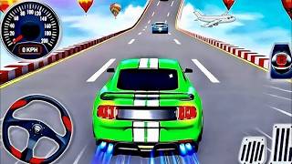 Triple Flatbed Trailer McQueen Transportation with Truck - Speedbumps vs Cars vs Train - BeamNG screenshot 1
