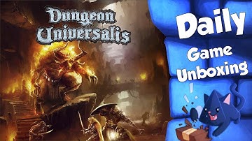 Dungeon Universalis - Daily Game Unboxing