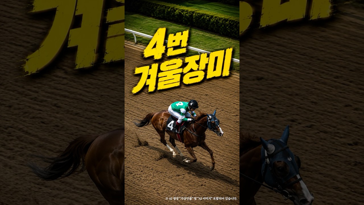 기수는 고삐만 잡았을 뿐인데... #경마