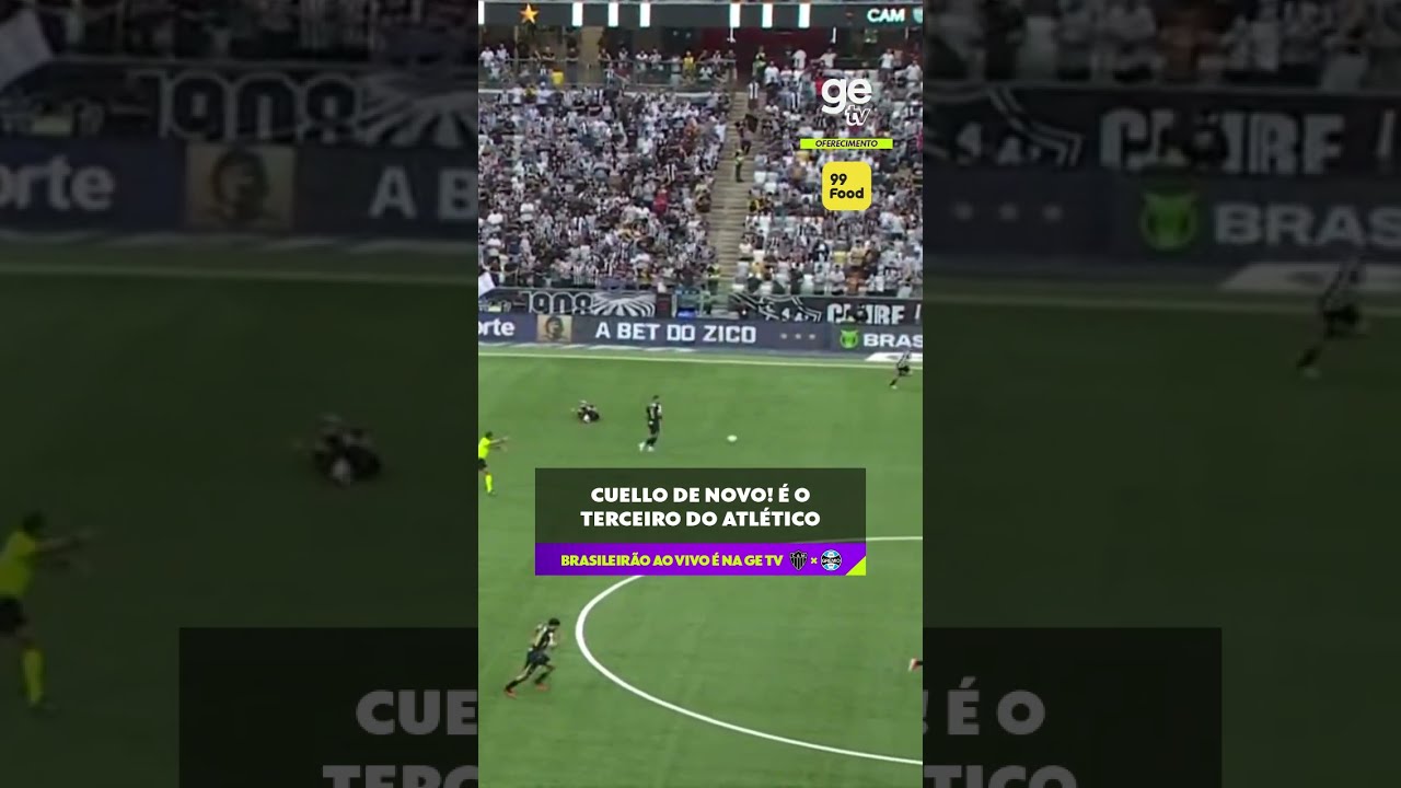 O ATLÉTICO AMPLIA!!!! 🫡| #shorts | ge tv