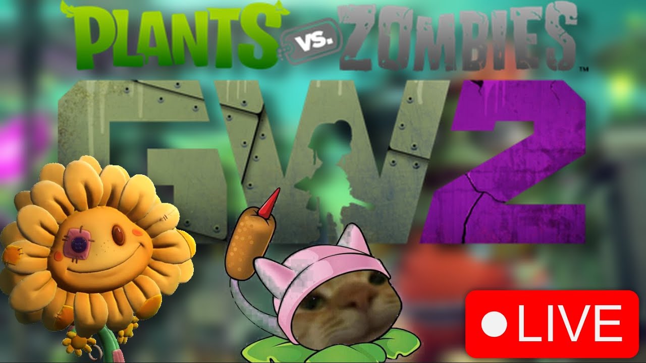 playing some Plants VS Zombies Garden Warfare 2 with mic! join me ...