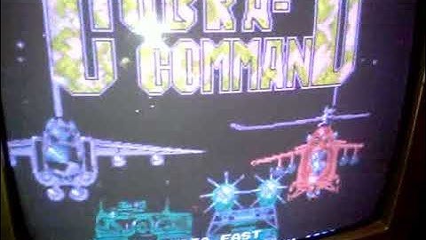 DATA EAST COBRA COMMAND BOOTLEG - REPAIR / ATTRACT MODE TESTING