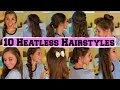 10 Back To School Heatless Hairstyles