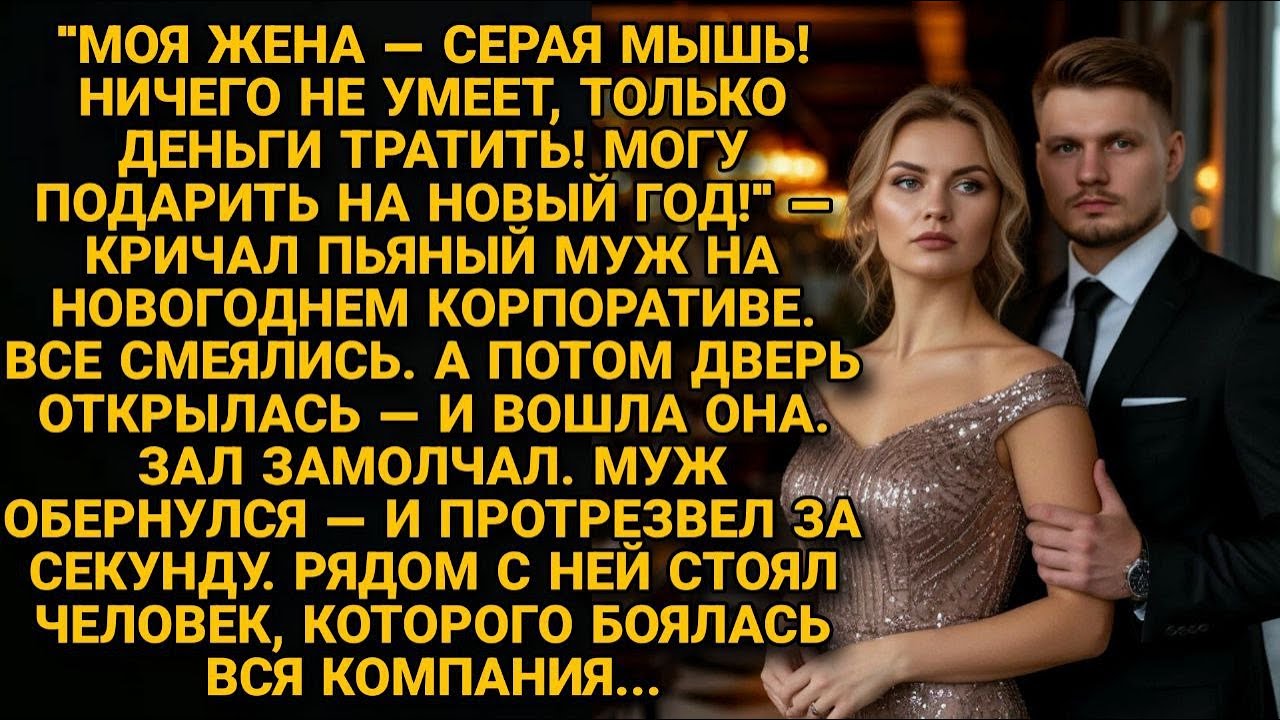 Он 20 лет унижал жену при всех. Но на корпоративе в зал вошёл человек, и всё изменилось навсегда...