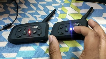 HOW TO PAIR TWO VNETPHONE V6 | IN HELMET COMMUNICATION ACTIVATE INTERCOM MODE