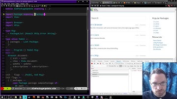 Elm 0.19 package update checker