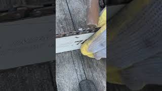 Filing Rakers Sharpening Chainsaw Chain