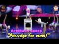 Childrens acrobatic dance porridge for mom  grand prix at the competition
