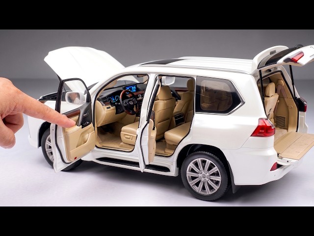 Lexus LX 570 1/18スケール モデル Most Detailed Lexus LX 570 Diecast Ever Made! 1:18 Scale 😍 RP