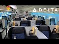 NEW INTERIOR Delta 767-400 Delta ONE Trip Report + Diversion