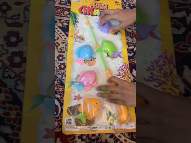 Blue marlin fishes toy unboxing asmr ✨😍#asmr #toy #viral