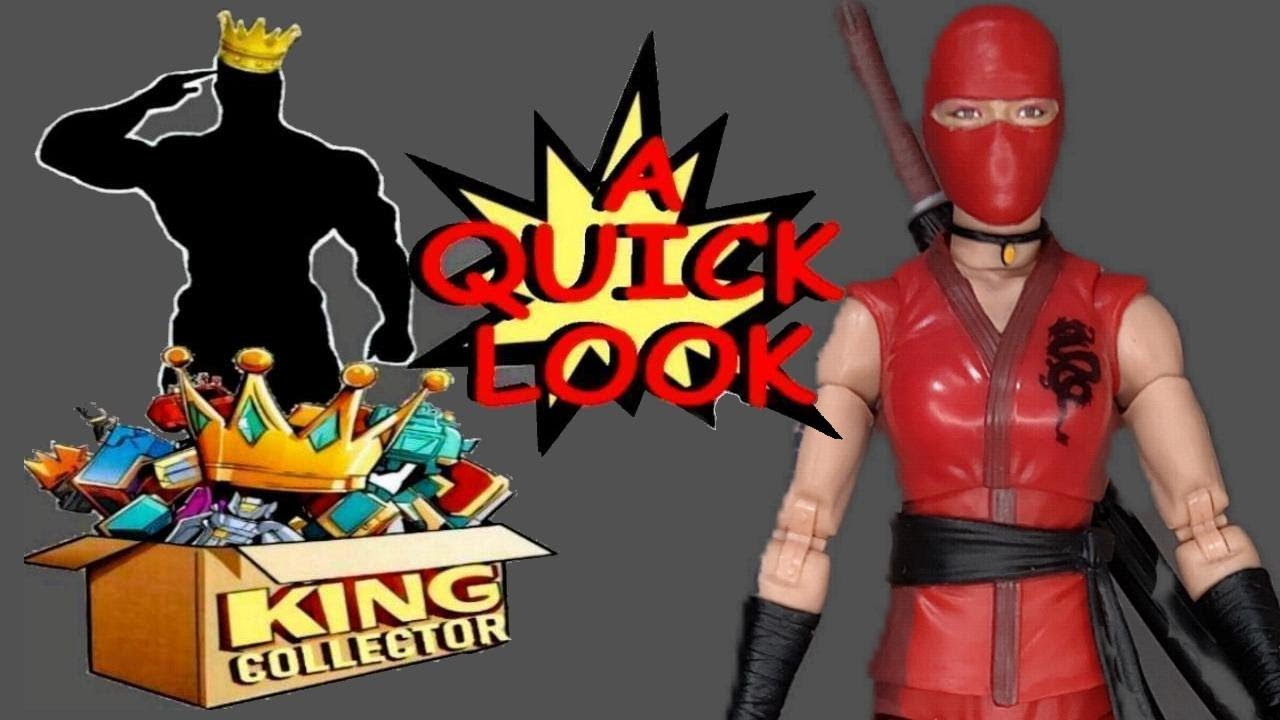 Jinx G.I. Joe Classified Series GI Hasbro Real American Hero Action Figure Quick Look Review