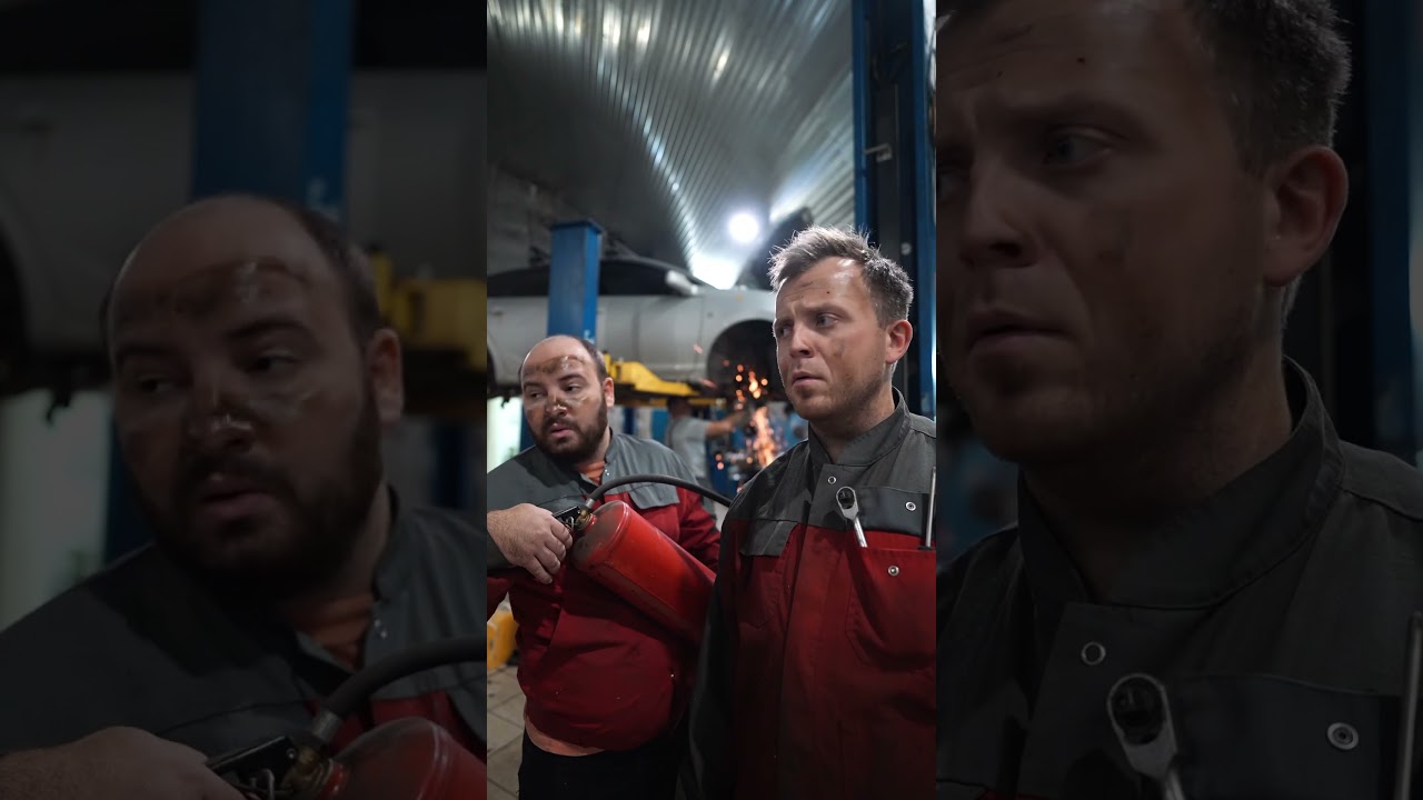 Аn ordinary day at an ordinary service station🛠️Обычный день на обычном автосервисе 🛠️ #reaction