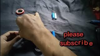 How to make a portable fan