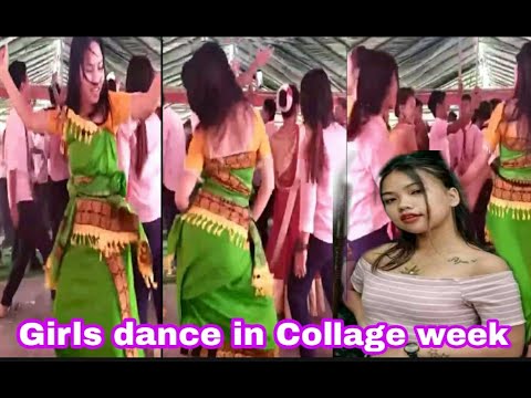 Viral Bodo Girl College Dance  Bodo Girl Dance