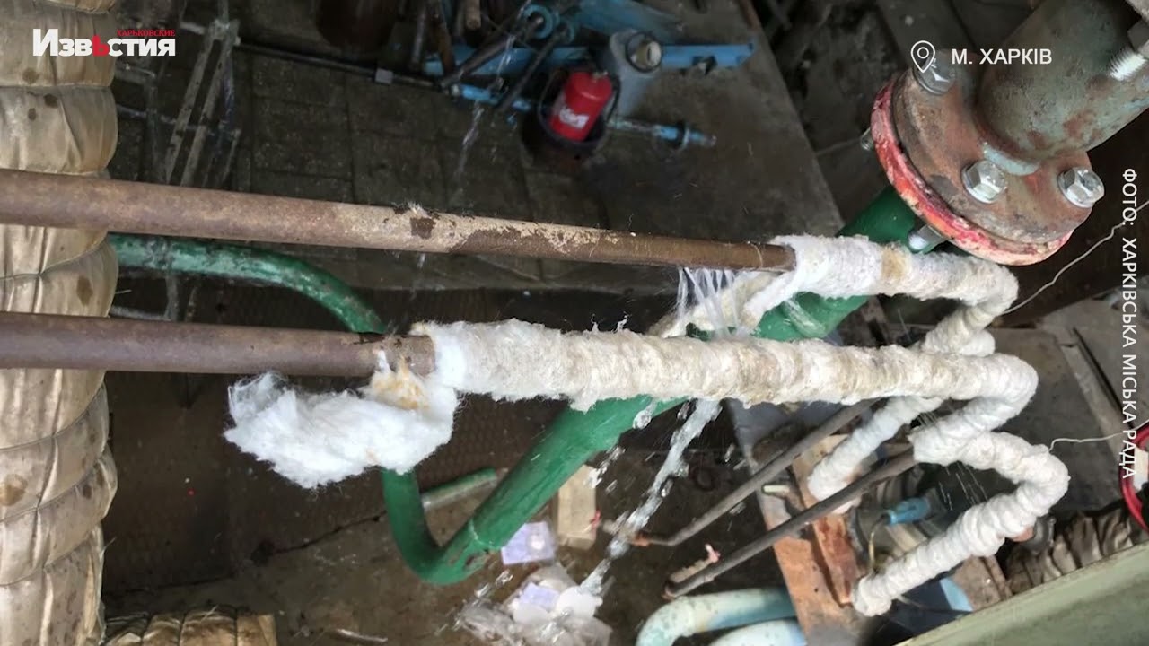 Наиболее пострадавшие от обстрелов котельные и теплопункты КП "ХТС" восстанавливают